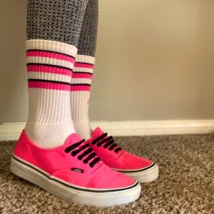 Hot pink Vans